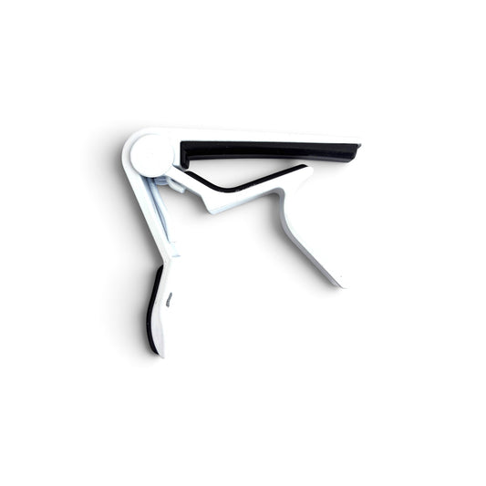 Beryl Essentials metal guitar capo, white