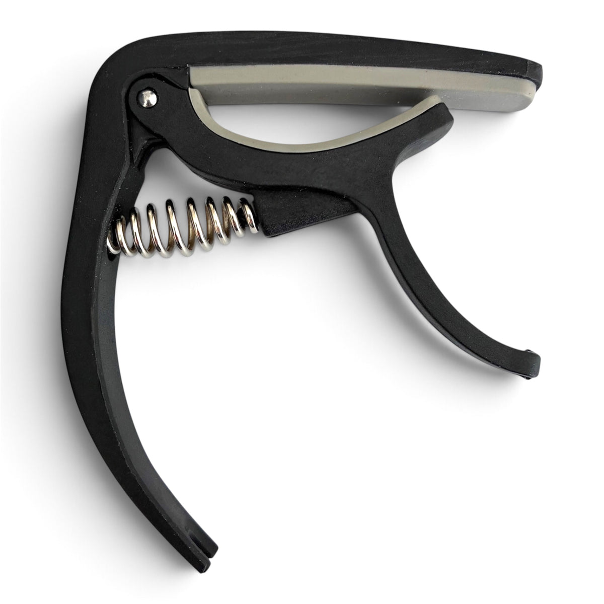 Beryl Essentials black plastic guitar capo with bridge pin puller