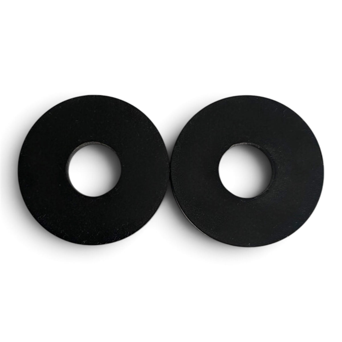 Beryl Essentials rubber strap locks pair, Black